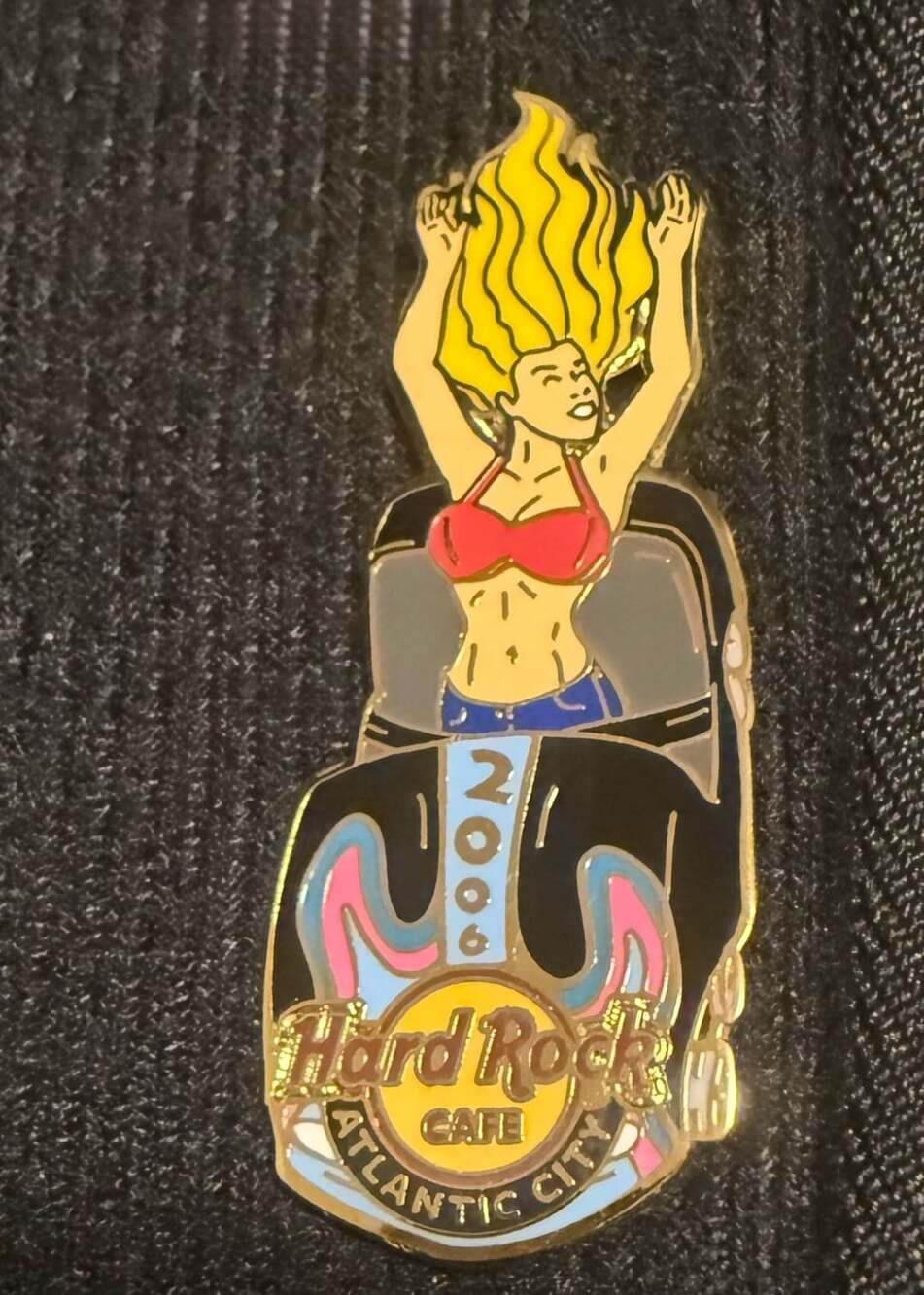 Hard Rock Cafe Atlantic City 2006 Pin